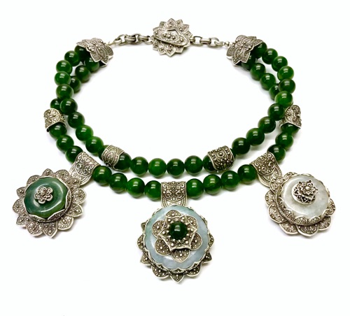 Jade Prayer Necklace